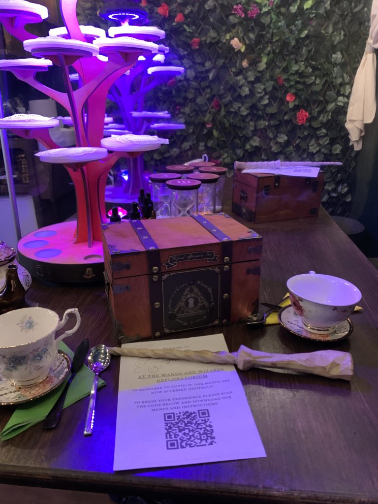 REVIEW: Wizard Afternoon Tea at the Wands & Wizard Exploratorium